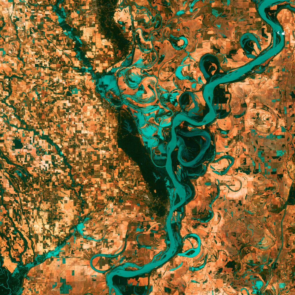 satellite image for earth observation